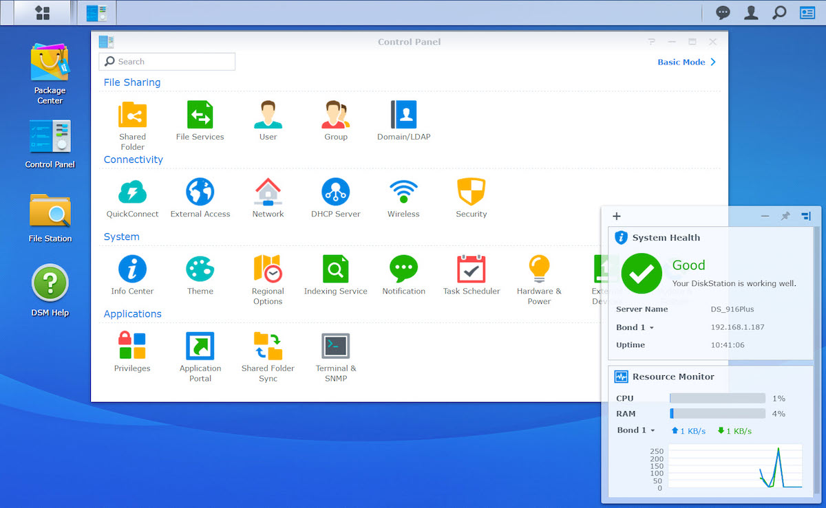 Synology Disk Station Manager